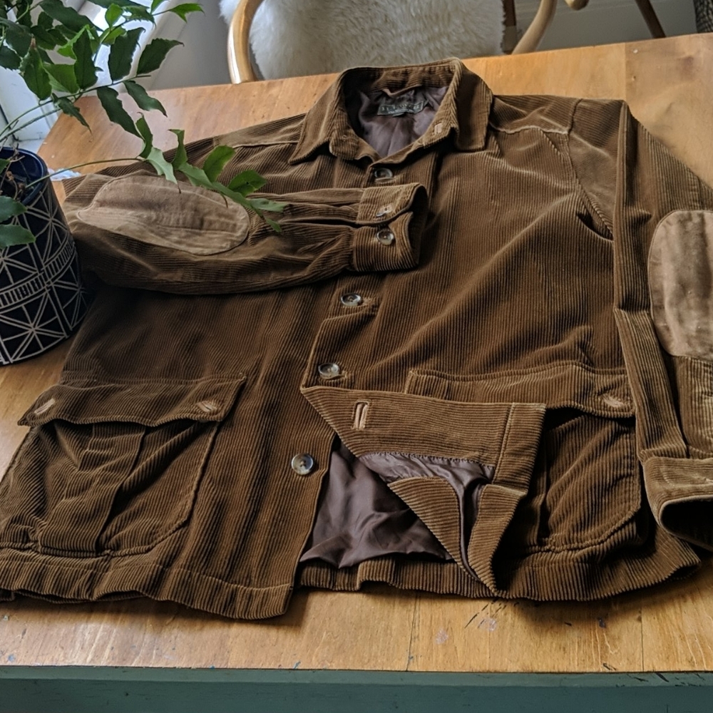 J.L. Powell Corduroy Shirt Jacket, lined & soft!